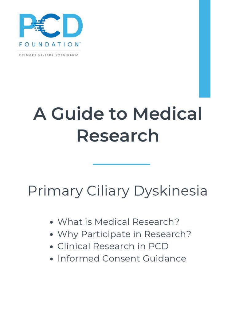 A Guide to Medical Research PCD